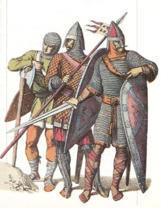 Guerreros sajones y normandos - Curiosidades de la Historia